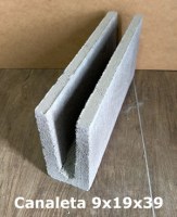 Canaleta 9x19x39